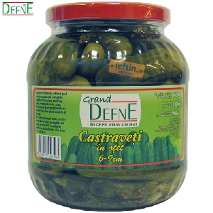 Castraveti in otet 6-9 cm Defne 1700 gr