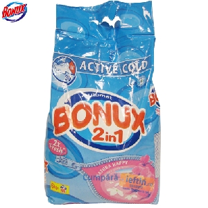 Detegent automat Bonux 2in1 Natura Happy 6 kg