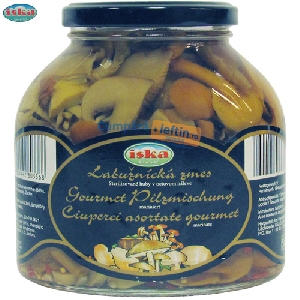 Ciuperci asortate gourmet asortate Iska 530 gr