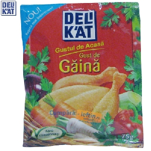 Adaos pentru mancare Delikat Gaina 75 gr