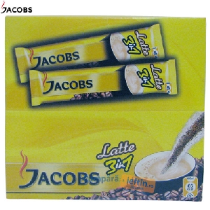 Cafea instant Jacobs 3in1 Latte 24 pliculete x 13.5 gr