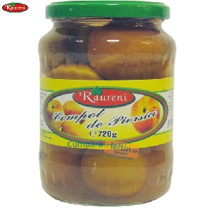 Compot de piersici Raureni 720 gr