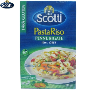 Penne Rigate din orez Riso Scotti 250 gr