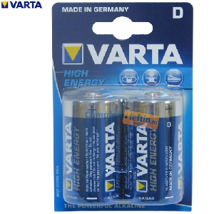 Baterii D Varta High Energy 2 buc