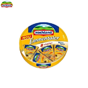 Branza topita triunghiuri Hochland Emmentaler 140 gr