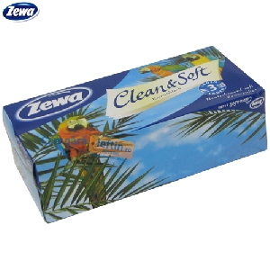 Servetele faciale 3 straturi Zewa Clean & Soft 90 buc