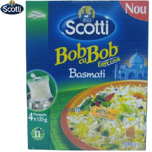 Orez Bob cu Bob Basmati Riso Scotti 500 gr