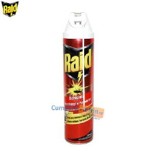 Spuma de gandaci si furnici Raid 400 ml