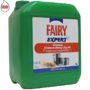 Detergent lichid pentru vase Fairy Expert 5 L