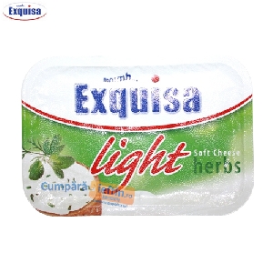 Crema de branza Exquisa Light cu verdeata 175 gr