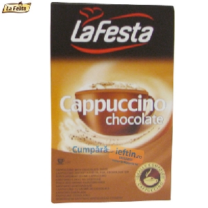 Cappuccino cu ciocolata La Festa 10 pliculete x 12.5 gr