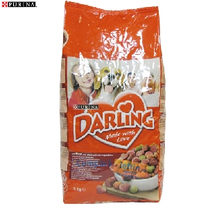 Hrana uscata pentru caini Purina Darling carne si legume 3 kg