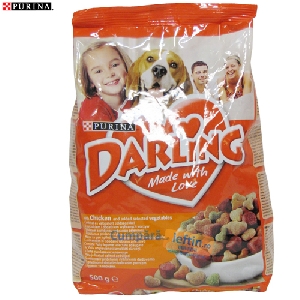 Hrana uscata pentru caini Purina Darling pasare si legume 500 gr