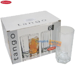 Pahare long drink Pasabahce Tango 6 buc x 309 ml