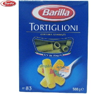 Paste fainoase Tortiglioni Barilla 500 gr