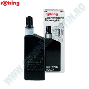 Tus Rotring  negru  23 ml