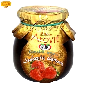 Dulceata de capsuni Arovit 420 gr