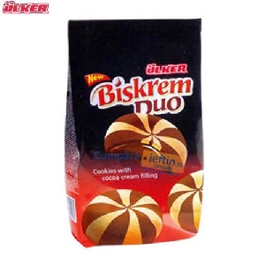 Biscuiti cu crema Biskrem Duo 220 gr