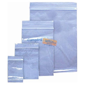 Pungi ziplock  polietilena  180 x 250 mm  100 buc/set