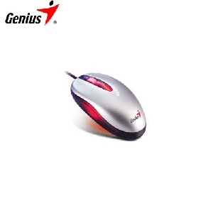 Mouse Genius Netscroll+Mini Traveler  Silver  Laser  USB