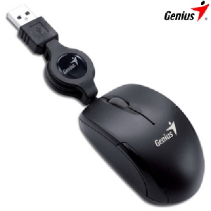 Mouse Genius Micro Traveler Notebook  Optic  USB  Black