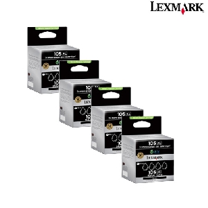 Cartus Lexmark 105XL  4 pack  14N0845  Negru