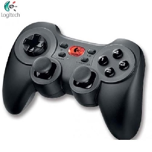 Gamepad wireless Logitech Rumblepad II  USB