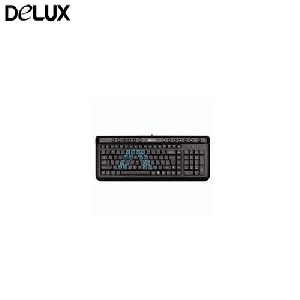 Tastatura Delux DLK-5206U  Black  PS2  Caractere romanesti