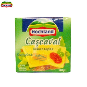 Branza topita felii cu cascaval Hochland 140 gr