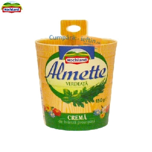 Crema de branza cu verdeata Almette Hochland 150 gr