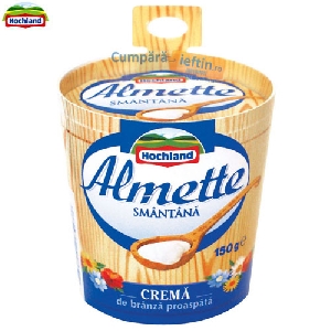 Crema de branza cu smantana Almette Hochland 150 gr