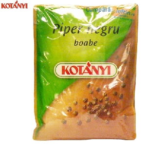 Piper negru boabe Kotanyi 17 gr