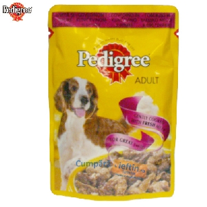 Hrana umeda caini Pedigree Adult Vita + Iepure 100 gr