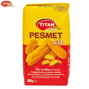 Pesmet alb Titan 500 gr