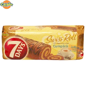 Chipita 7 Days Swiss Roll Cappuccino 200 gr