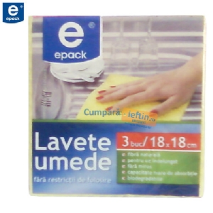 Lavete umede Epack 3 buc