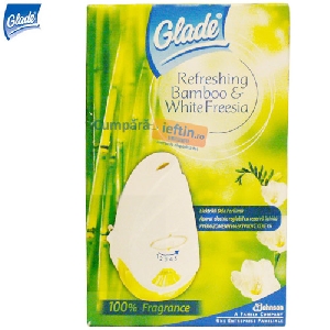 Aparat electric odorizant Glade Bamboo + White Freesia 20 ml