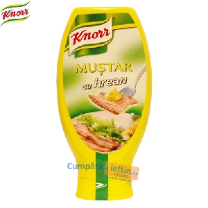 Mustar cu hrean Knorr 500 gr