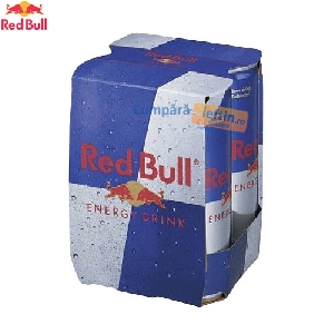 Energizant Red Bull Pack 4 buc x 0.25 ml