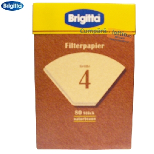 Filtre de cafea Brigitta nr.4 80 buc