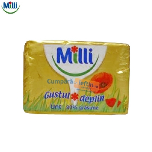 Unt 80% grasime Milli 200 gr