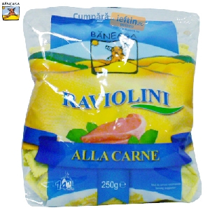 Paste fainoase Baneasa Raviolini alla Carne 250 gr