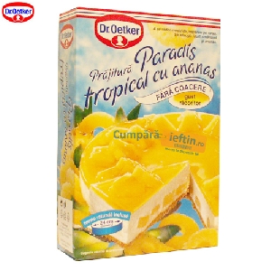 Prajitura Paradis tropical cu ananas Dr Oetker 287 gr