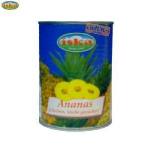 Ananas felii Iska 580 ml