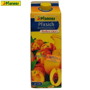 Suc natural piersici 20% Pfanner 2 L