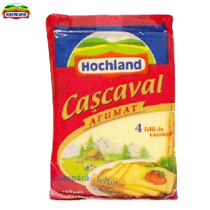 Cascaval felii afumat Hochland 150 gr