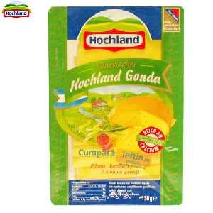 Branza topita felii Gouda Hochland 150 gr