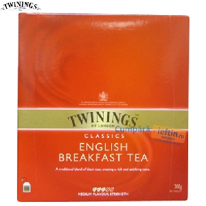 Ceai Twinings English Breakfast pliculete 100 buc x 2 gr