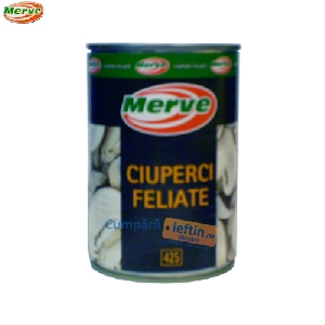 Ciuperci taiate Merve 400 gr