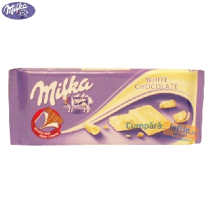 Ciocolata Milka White 100 gr